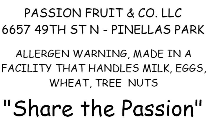 Passion Fruit Juice, 25% Fruit