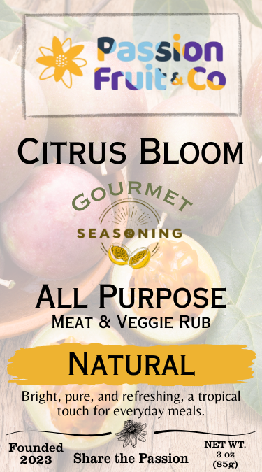 Citrus Bloom, Natural Seasoning