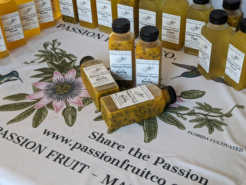 Passion Fruit in a Bottle