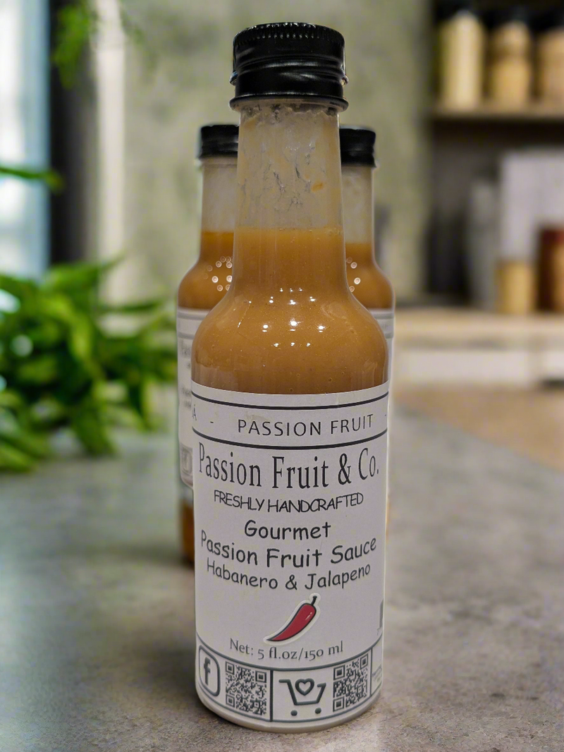 Habanero & Jalapeno, Passion Fruit Sauce