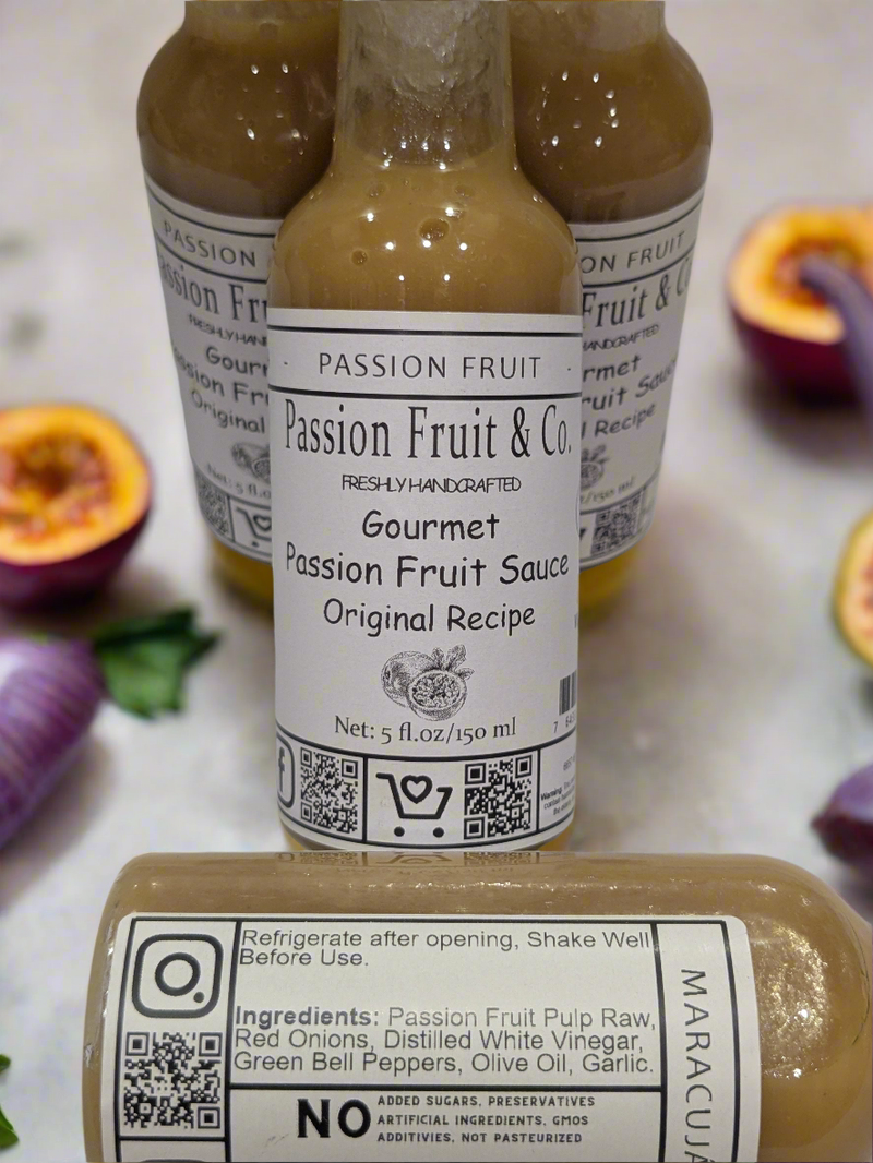 Passion Fruit Sauce, Original Recipe