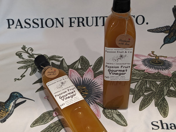 White Gold Essence / White Balsamic Passion Fruit Vinegar (Screened)