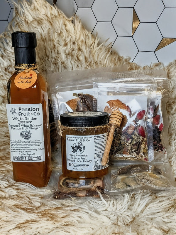 White Balsamic Vinegar/Honey Gift Set